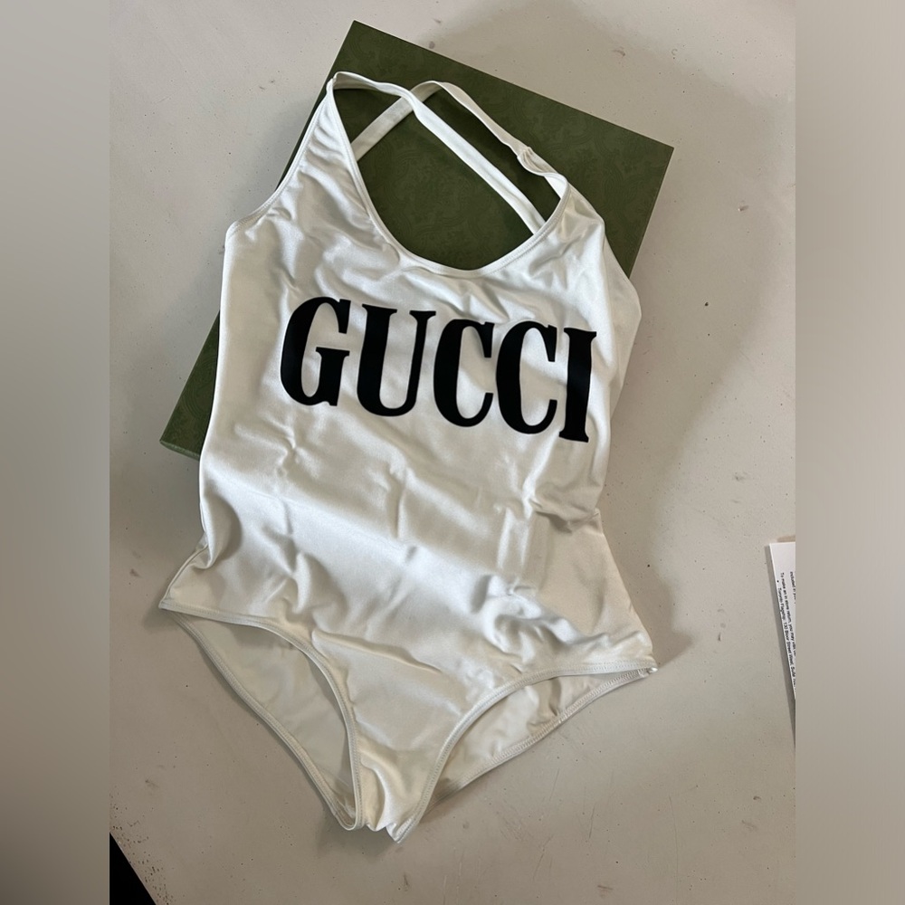 Gucci One-Piece Swimsuit. Tags & Never Worn.